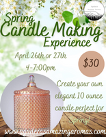 Spring Candle Making Experience