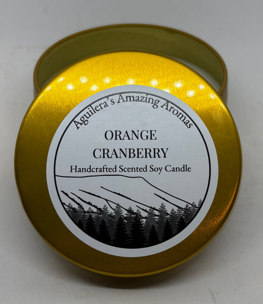 Orange Cranberry Candle
