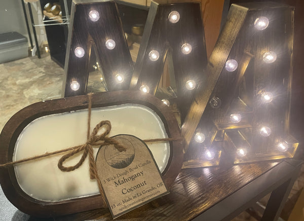 3 Wick Dough Bowl Candle