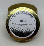 Lilac Candle