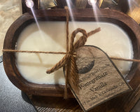 3 Wick Dough Bowl Candle