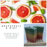 Grapefruit & Mint Goats Milk Soap