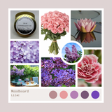 Lilac Candle