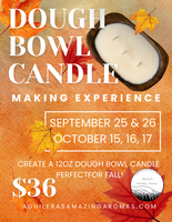 Dough Bowl Candle Making Experience