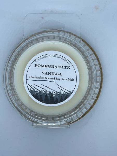 Pomegranate Vanilla Wax Melt